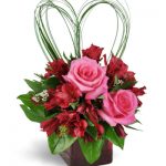 دسته گل سالگرد؛ انتخابی عاشقانه با گل های بنفش 7 With All My Heart™ Bouquet