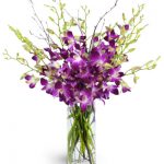 دسته گل سالگرد؛ انتخابی عاشقانه با گل های بنفش 32 You're My Everything